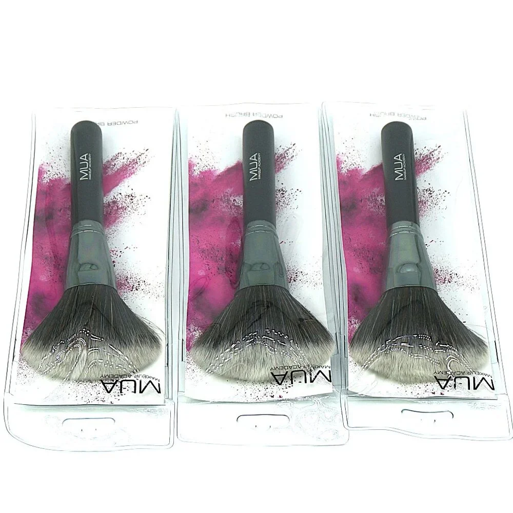 MUA Makeup Academy Powder Brush Lot 3 NEW - Picture 2 of 4